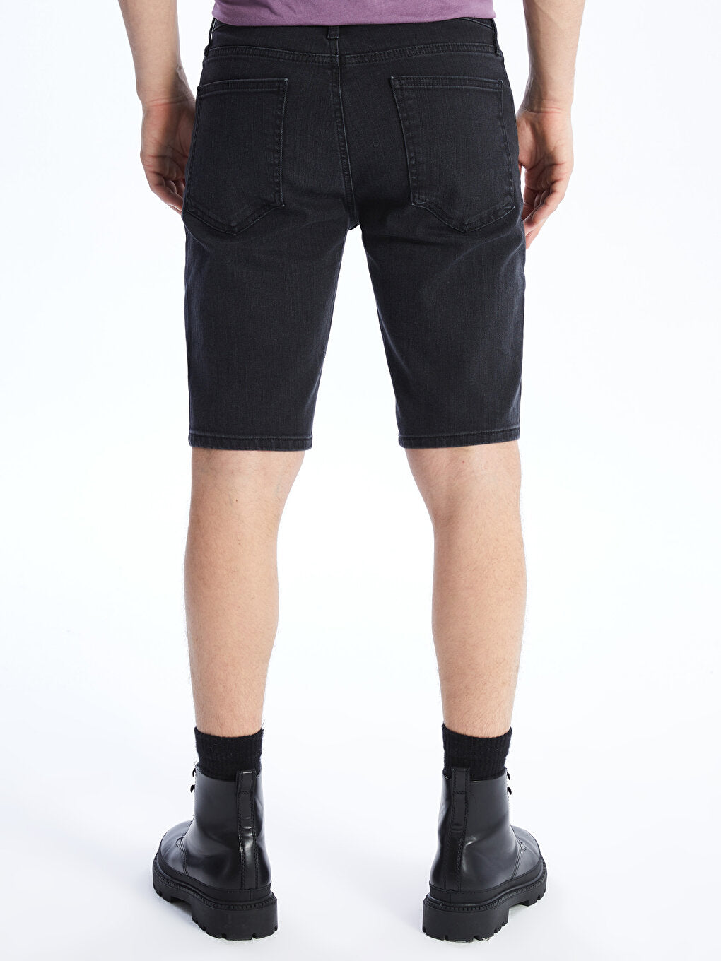 Extra Slim Fit Men's Jean Shorts