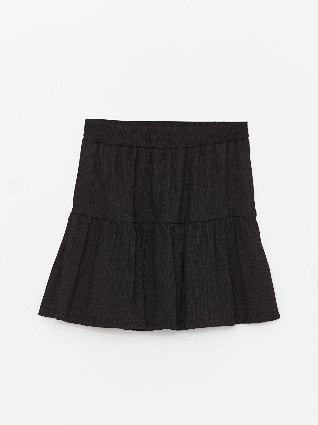 Women's Elastic Waist Straight Flared Skirt