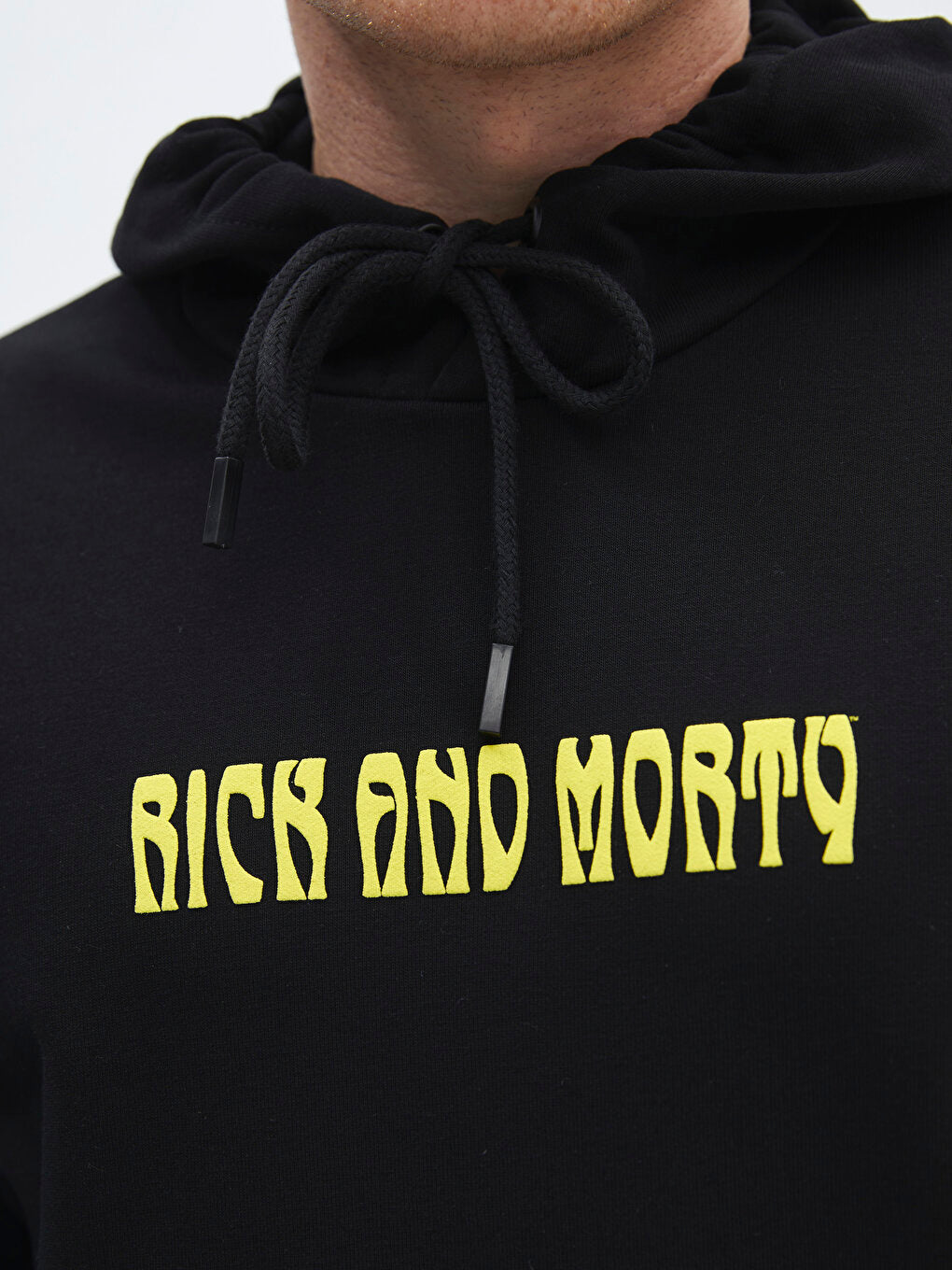 Long Sleeve Rick and Morty Printed Men's Hoodie