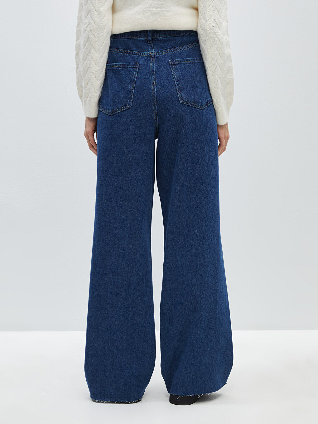 Straight Fit Women's Jean Trousers