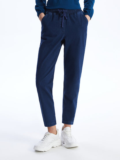 Straight Fit Women's Jean Trousers