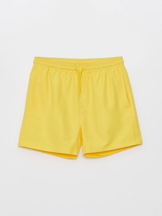 Short Length Basic Men's Swim Shorts