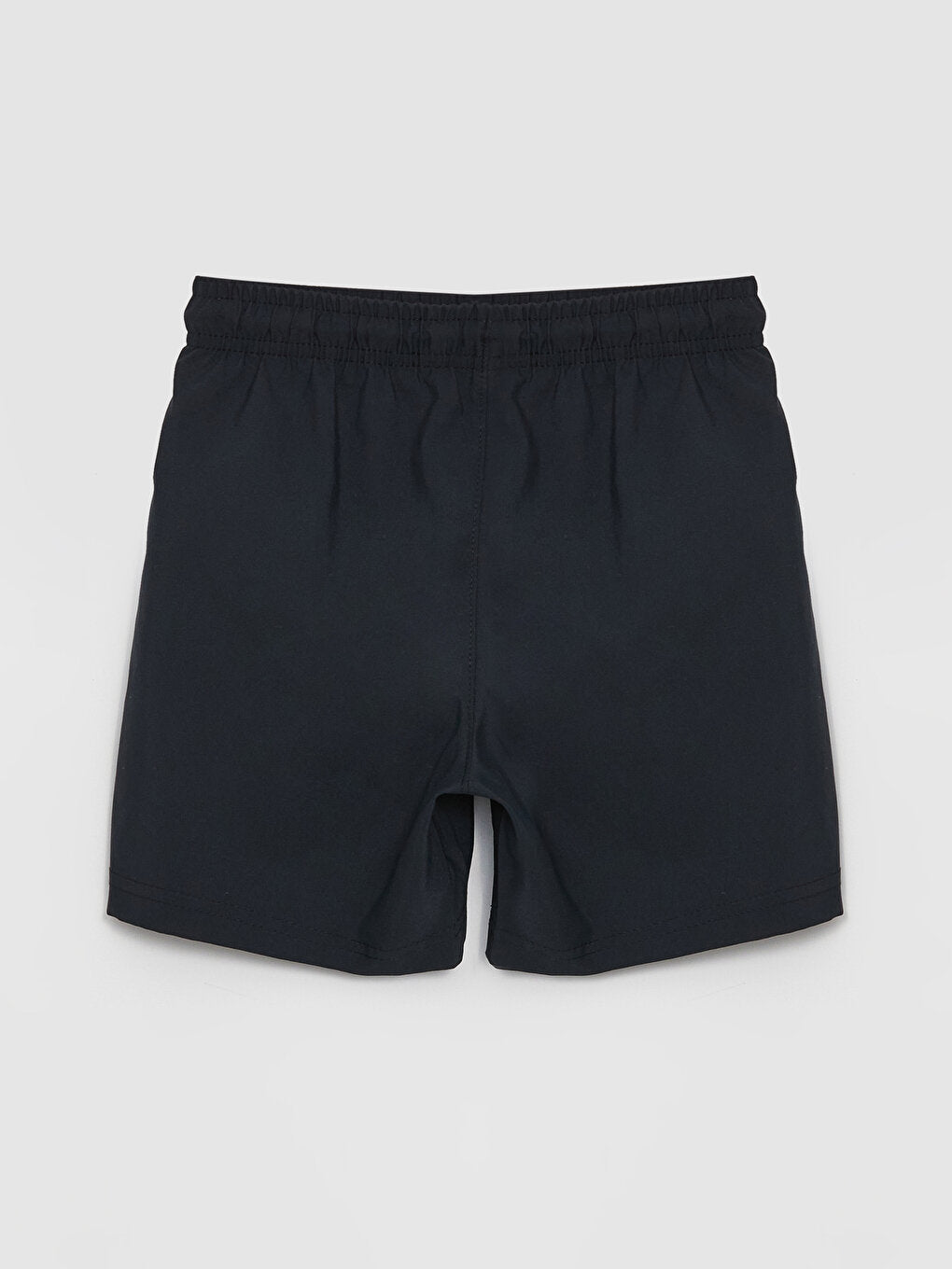 Basic Boys' Swim Shorts with Elastic Waist