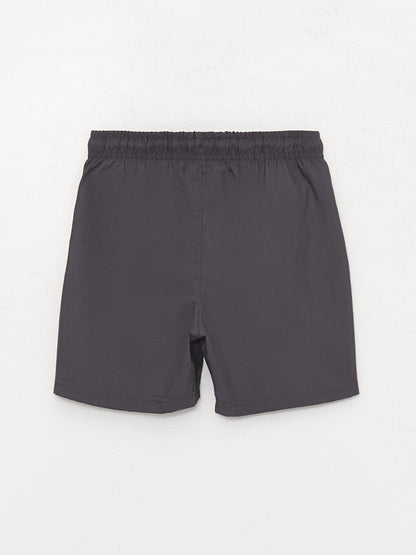 Basic Boy's Swim Shorts with Elastic Waist