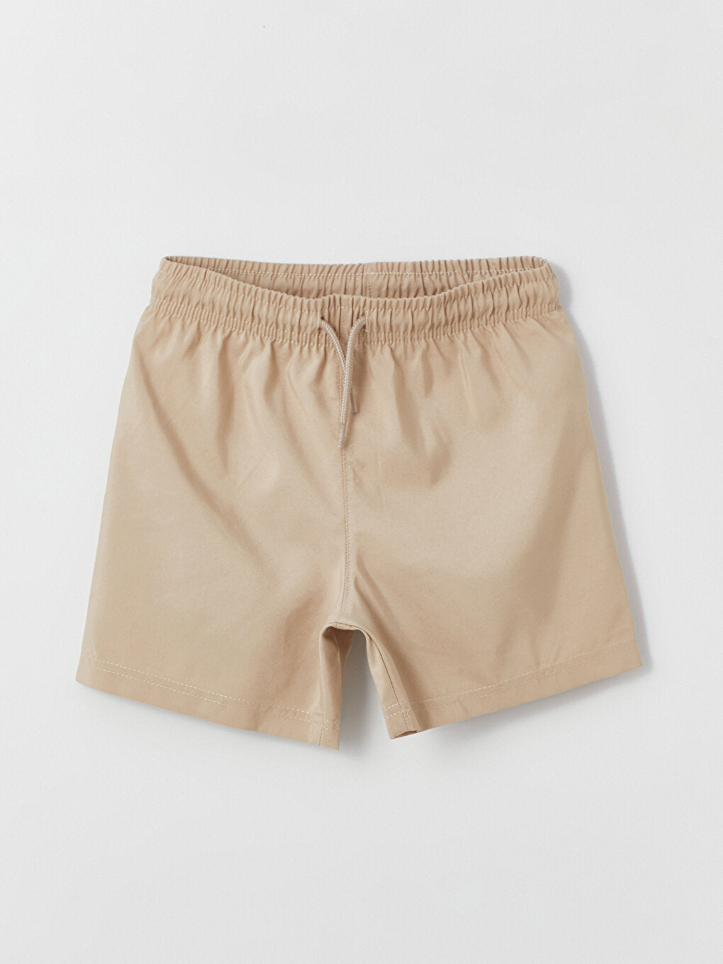 Basic Boy's Swim Shorts with Elastic Waist