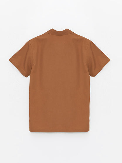 Basic Short Sleeve Boy's Shirt