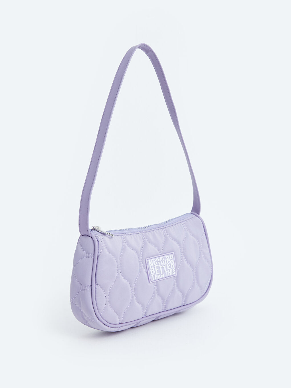 Printed Girl Baguette Bag