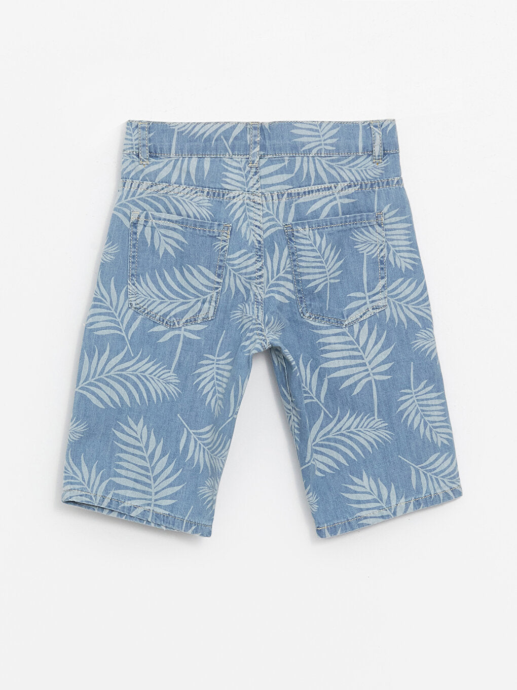 Patterned Boys' Jean Shorts