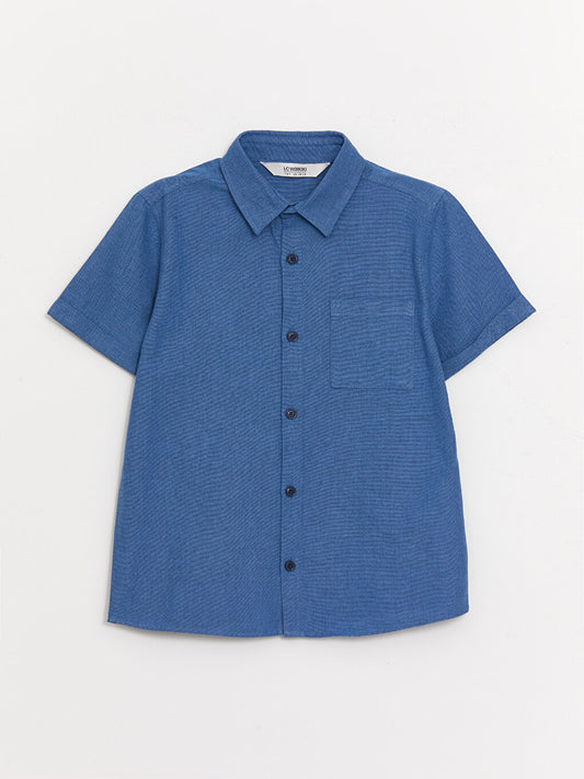 Basic Short Sleeve Boy's Shirt