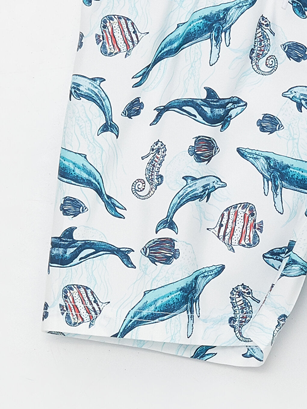 Printed Quick Drying Boys' Swim Shorts