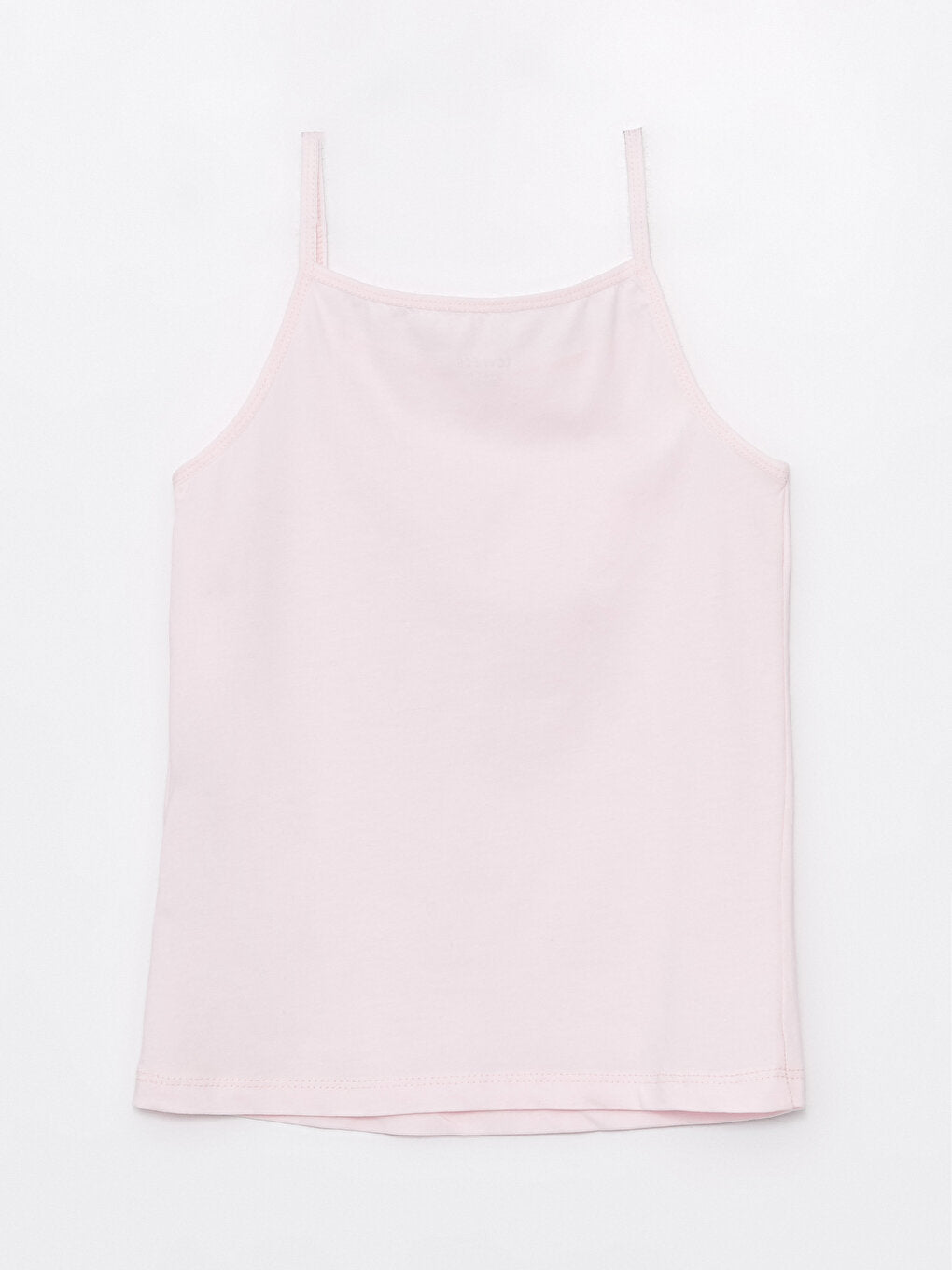 Square Neck Strap Girls Undershirt