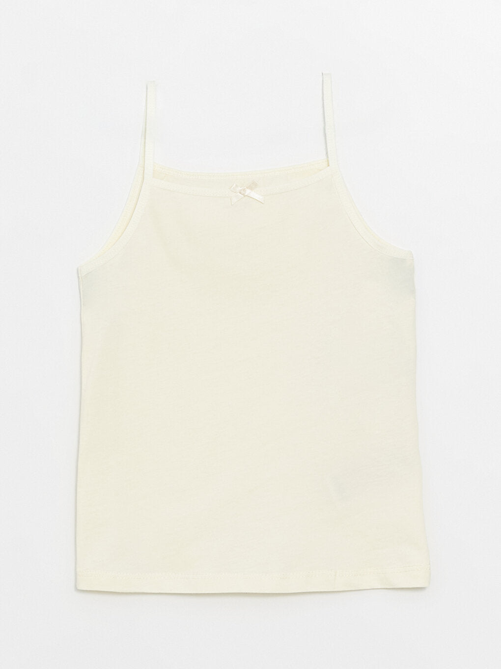 Square Neck Strap Girls Undershirt