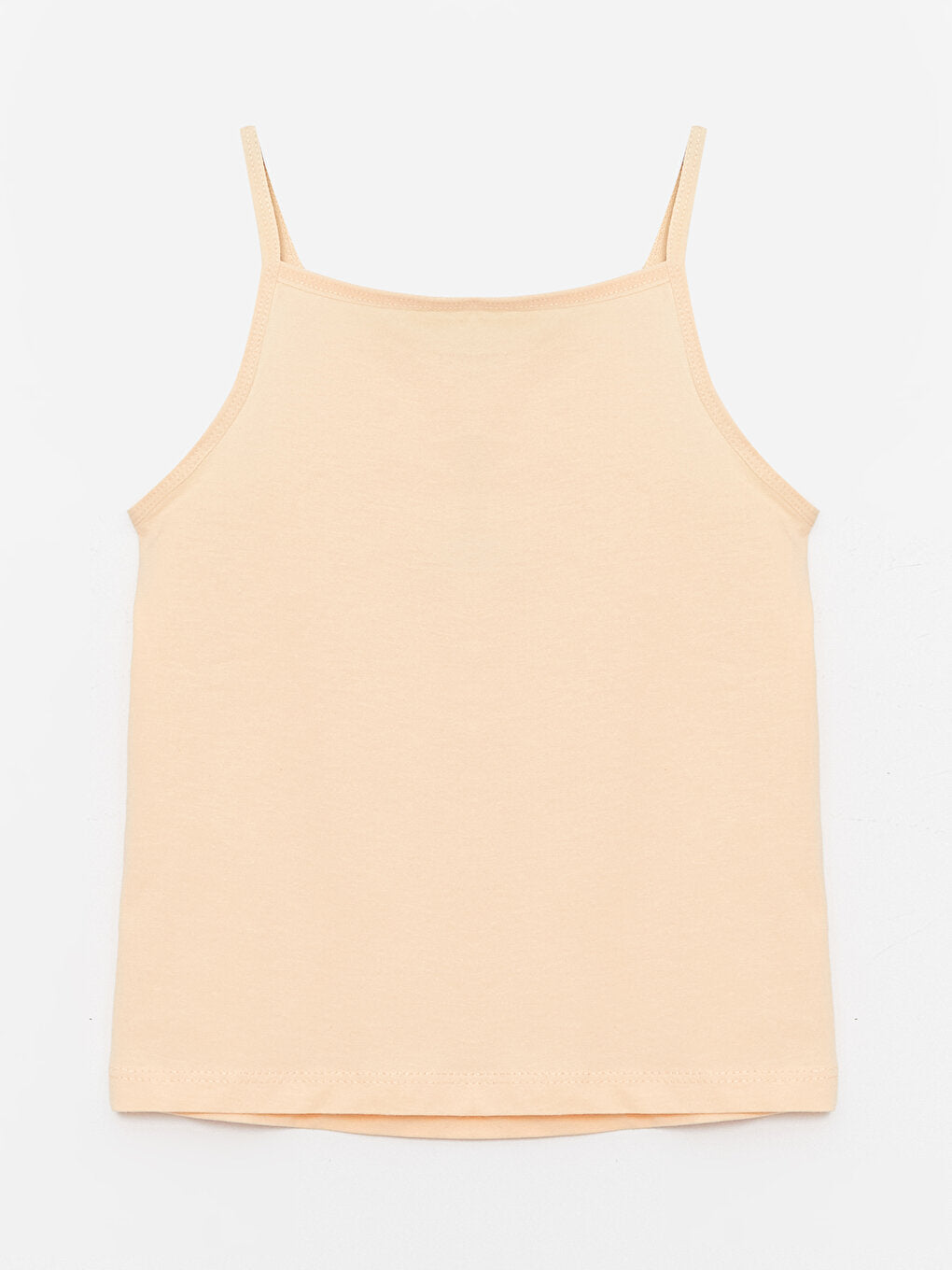 Square Neck Strap Girls Undershirt