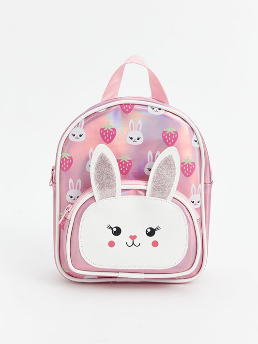 Girl's Backpack with 3D Ear Figure