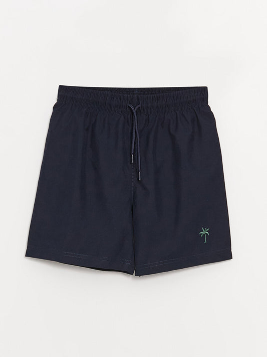 Boys' Swim Shorts with Elastic Waist