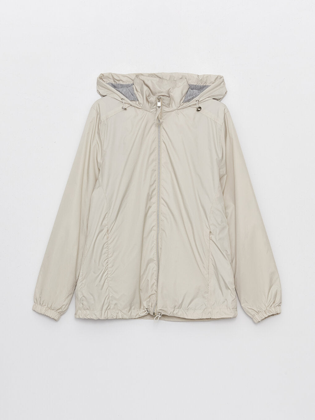 Women's Hooded Plain Raincoat