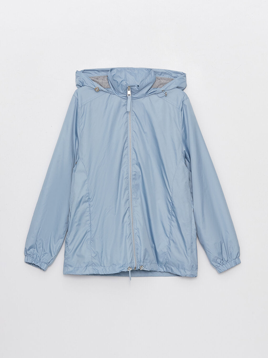 Women's Hooded Plain Raincoat