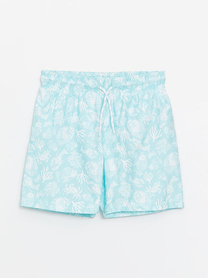 Printed Quick Drying Boys' Swim Shorts