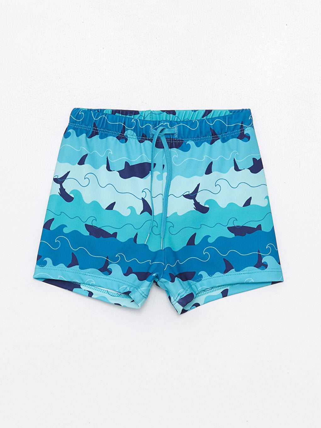 Printed Quick Drying Boys Boxer Swimsuit