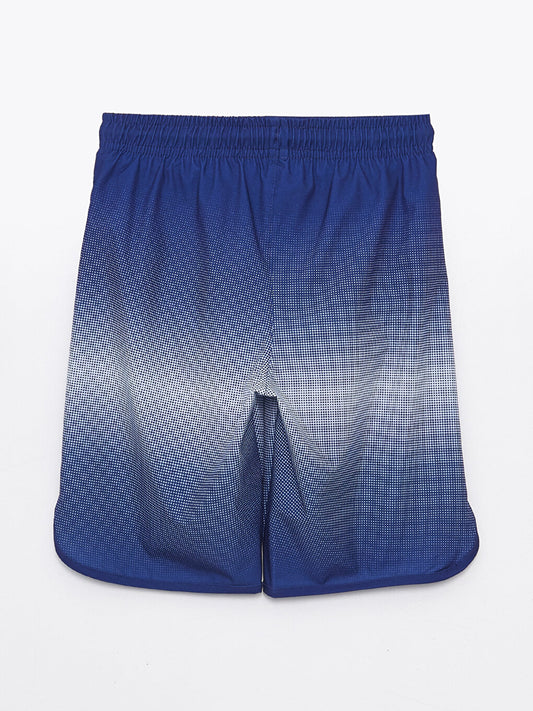 Printed Quick Drying Boys' Swim Shorts