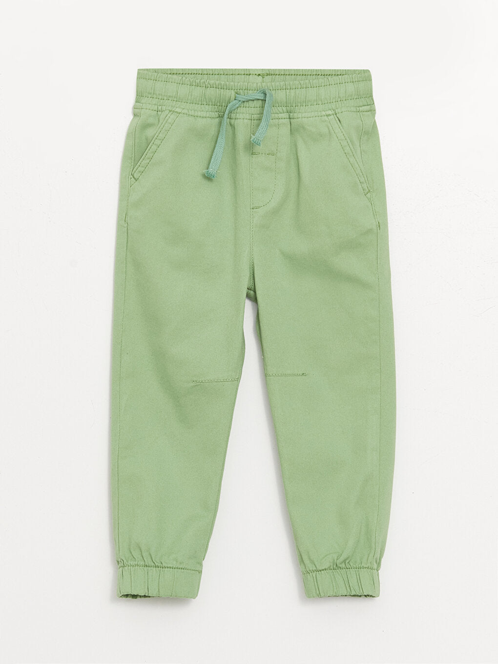 Basic Baby Boy Jogger Pants with Elastic Waist