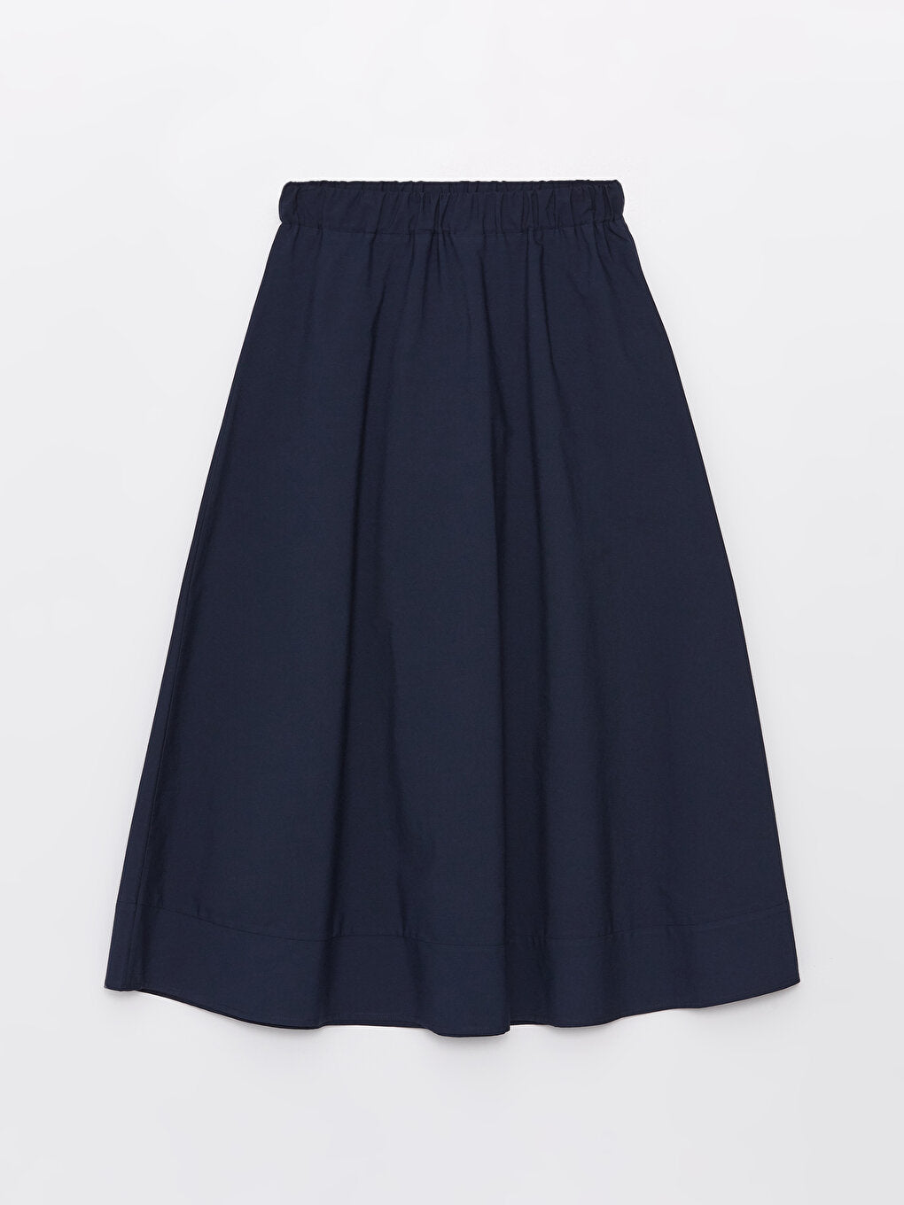 Women's Elastic Waist Straight Skirt