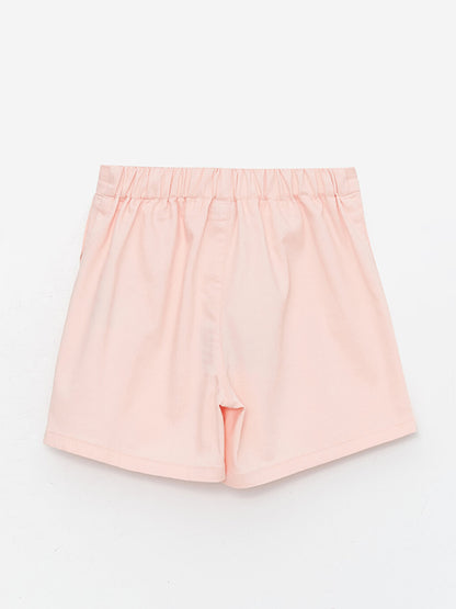 Girls' Shorts Skirt with Elastic Waist