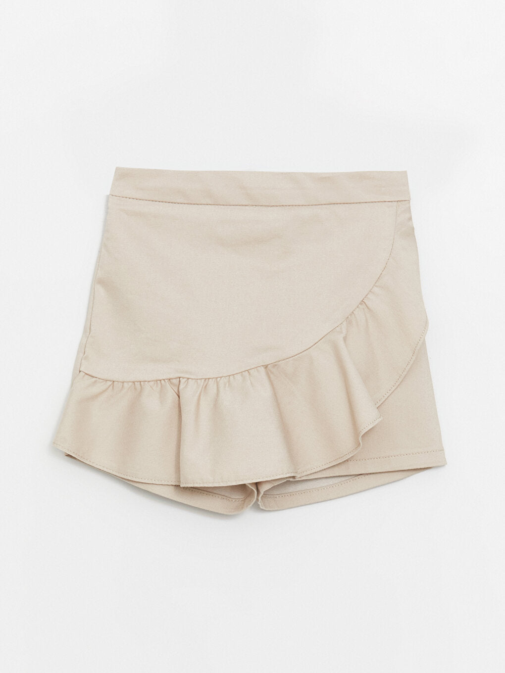 Girl's Short Skirt with Elastic Waist