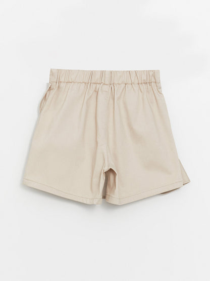 Girl's Short Skirt with Elastic Waist