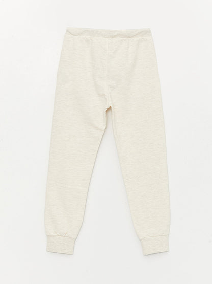 Basic Boy's Jogger Sweatpants with Elastic Waist