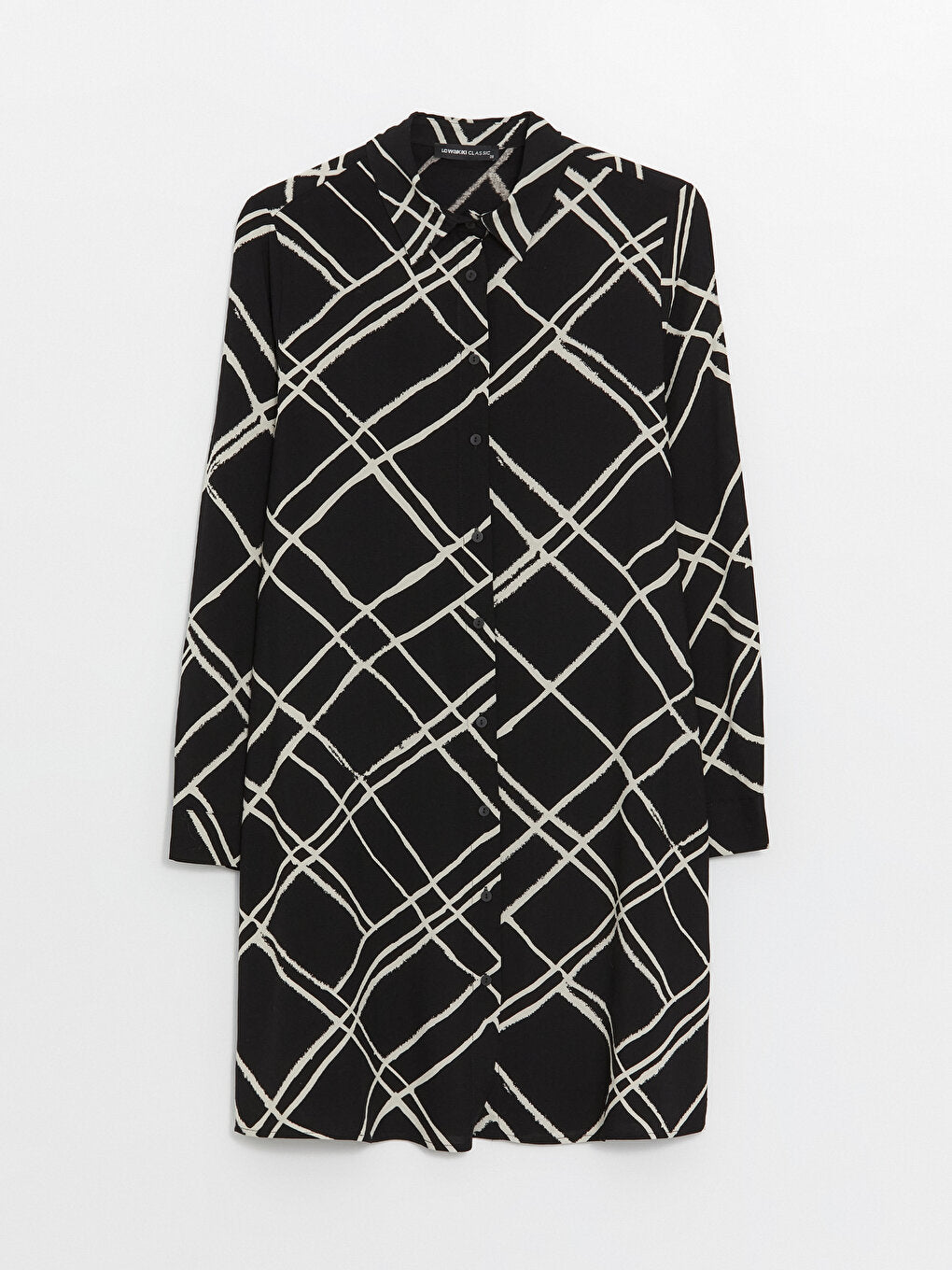 Patterned Women's Shirt Tunic