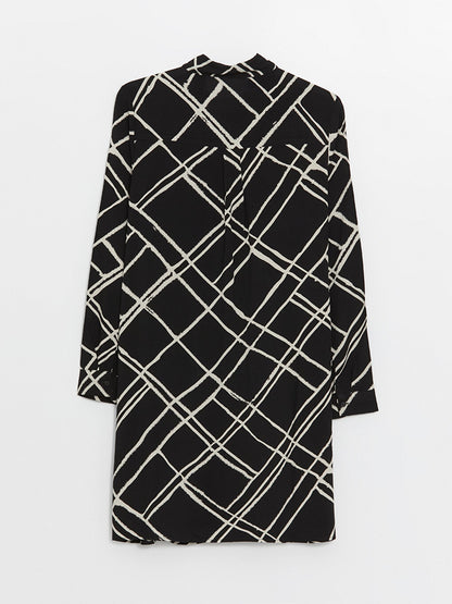 Patterned Women's Shirt Tunic