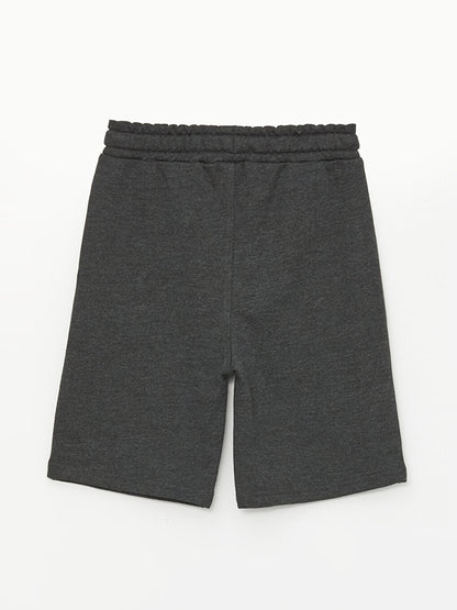 Basic Boys' Shorts with Elastic Waist