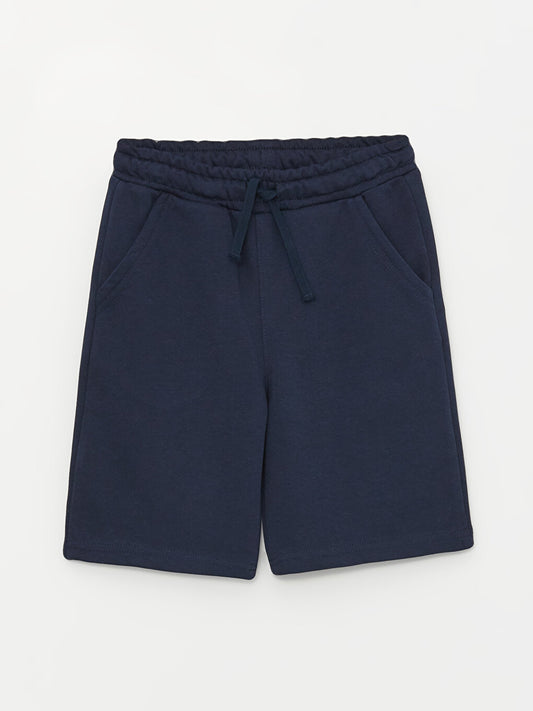 Basic Boys' Shorts with Elastic Waist