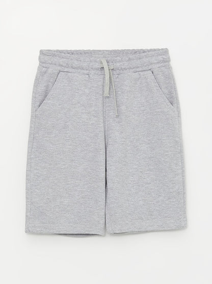 Basic Boys' Shorts with Elastic Waist