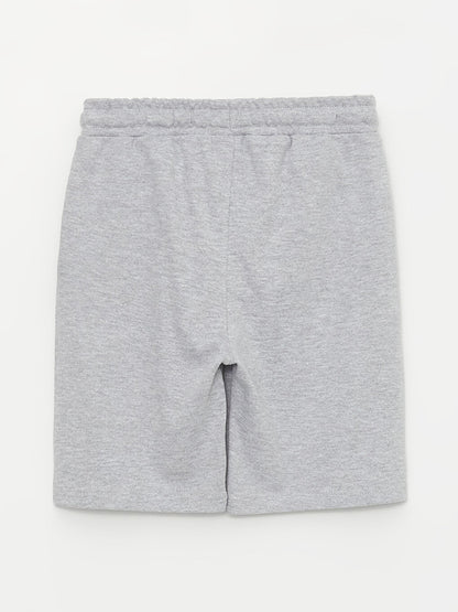 Basic Boys' Shorts with Elastic Waist