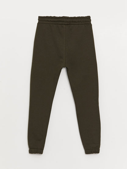 Basic Boy's Jogger Sweatpants with Elastic Waist