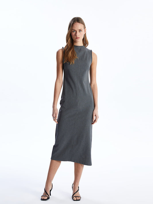 Women's Crew Neck Straight Dress