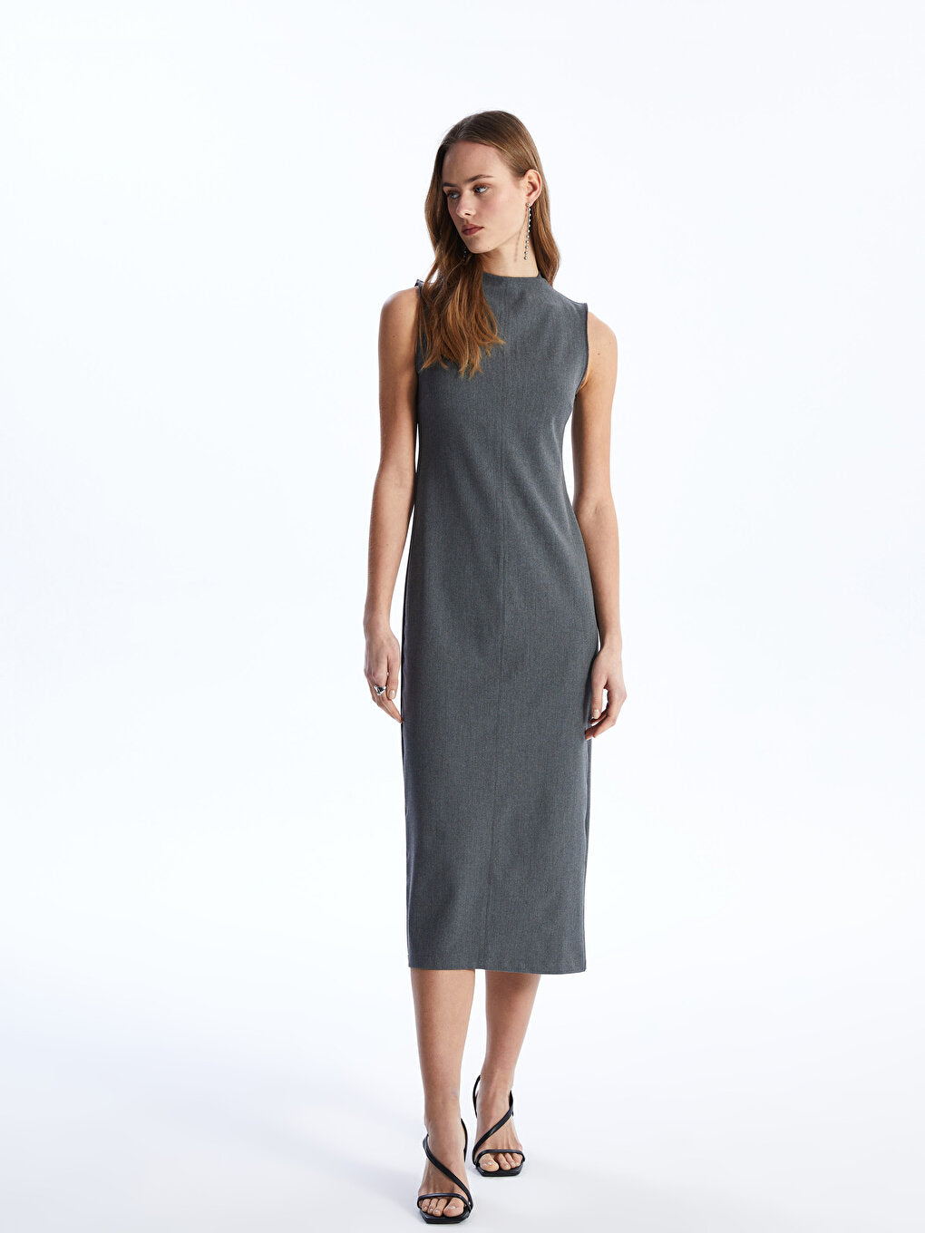 Women's Crew Neck Straight Dress