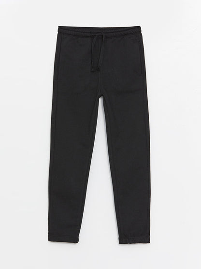 Basic Boy's Jogger Sweatpants with Elastic Waist