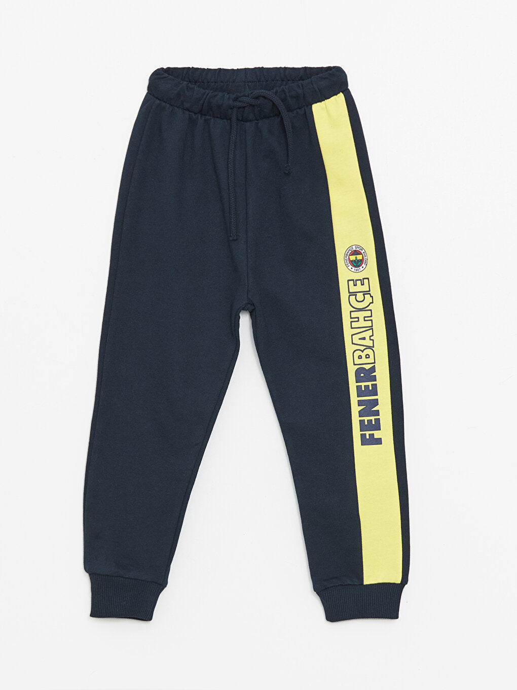 Crew Neck Fenerbahçe Printed Baby Boy Sweatshirt and Sweatpants Set