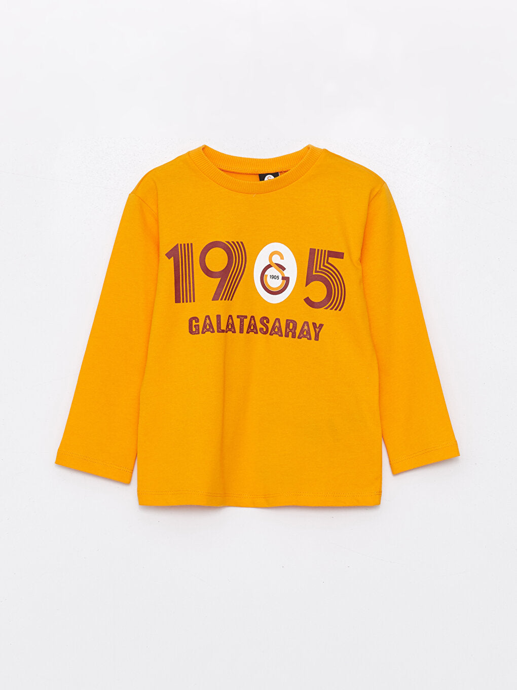 Crew Neck Galatasaray Printed Baby Boy Sweatshirt and Sweatpants Set