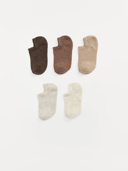 Women's Flat Booties Socks Pack of 5