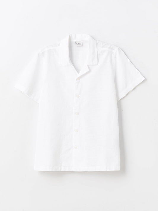 Basic Short Sleeve Boy's Shirt