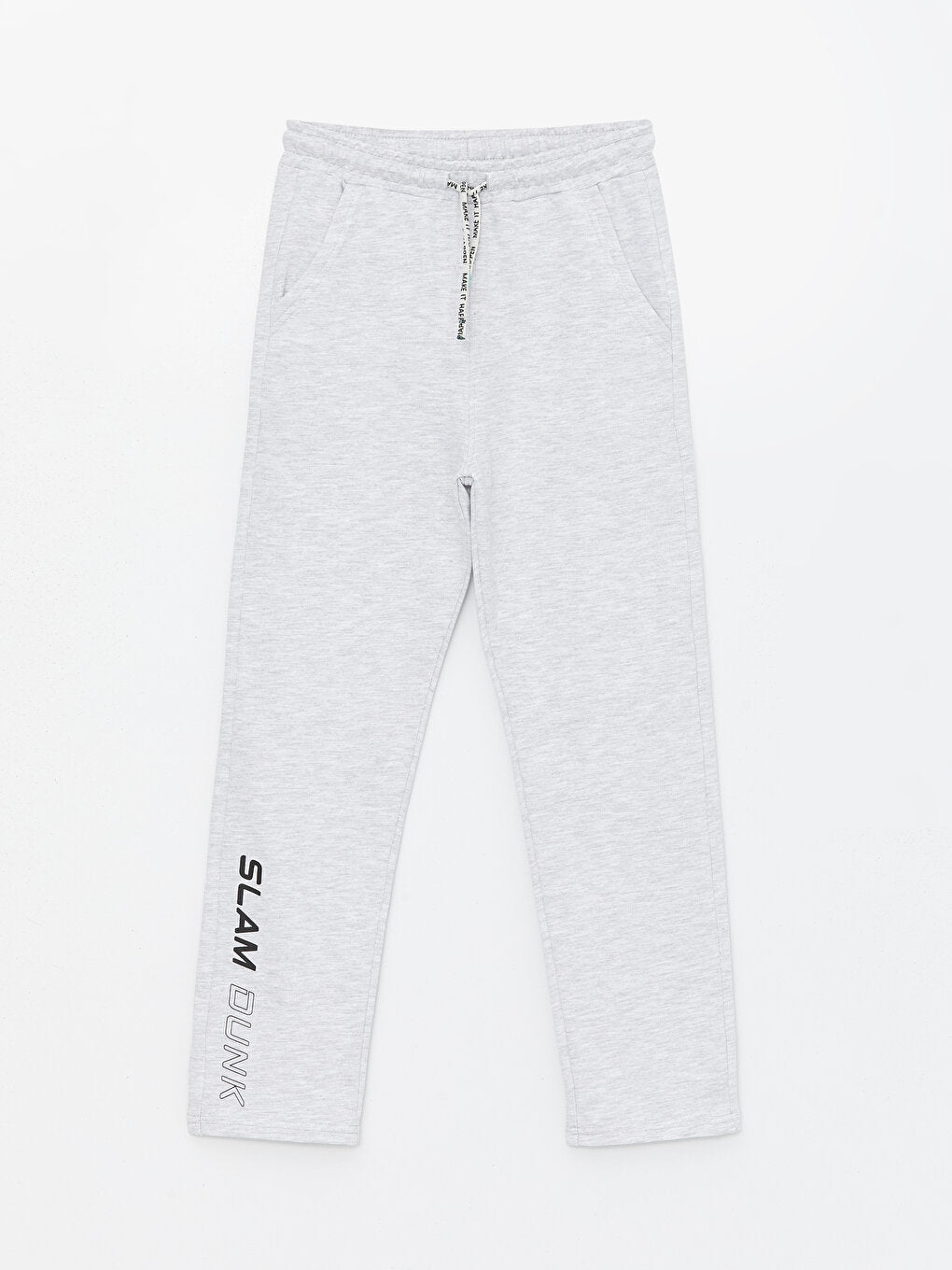 Printed Boys' Sweatpants with Elastic Waist