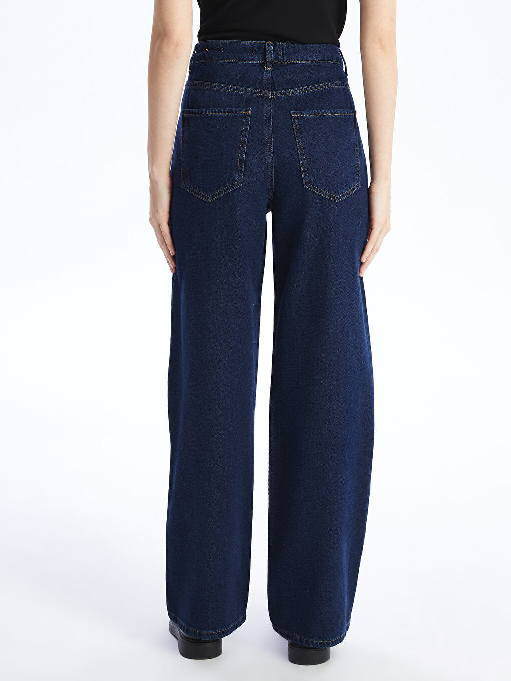 Wideleg Women's Jean Trousers