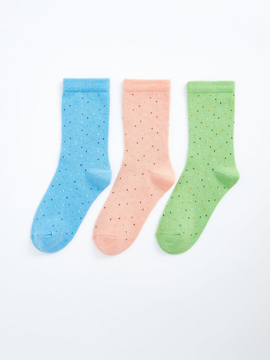 Patterned Boy Socks 3-pack