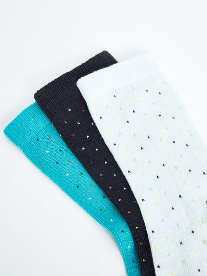 Patterned Boy Socks 3-pack