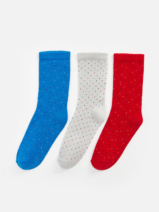 Patterned Boy Socks 3-pack