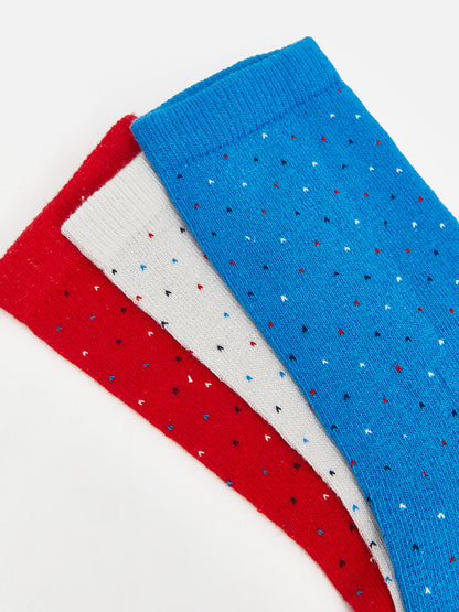 Patterned Boy Socks 3-pack